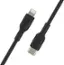 Angle. Belkin - BoostCharge USB-C to Lightning Cable 3.3ft - Black.
