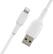 Angle. Belkin - BoostCharge Lightning to USB-A Cable 6.6ft - White.