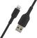 Angle. Belkin - BoostCharge Lightning to USB-A Cable 3.3ft - Black.