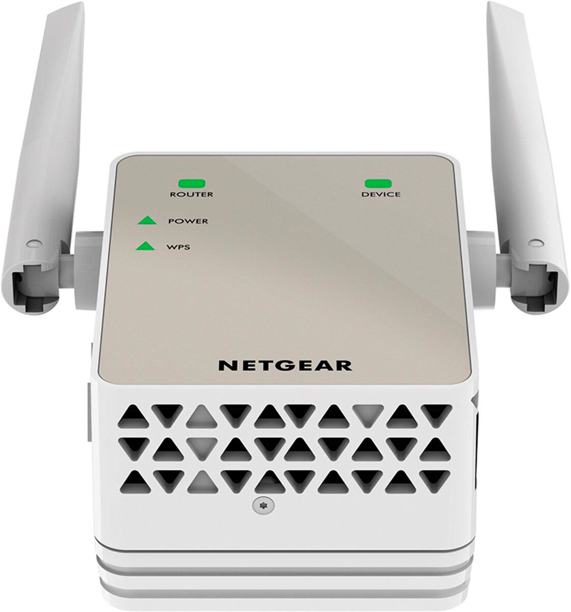 NETGEAR Dual band WiFi Range Extender Essentials Edition, 1.2Gbps, Wall ...