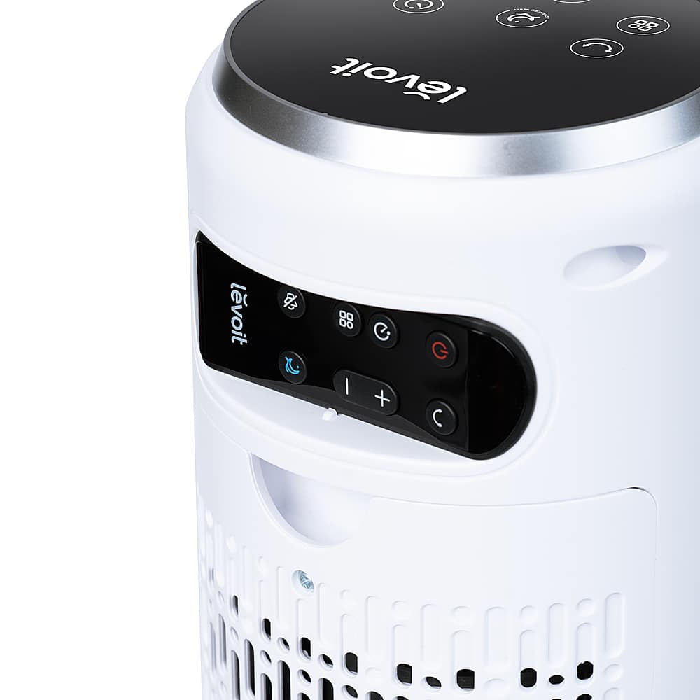 The largest text on the image reads "levoit."