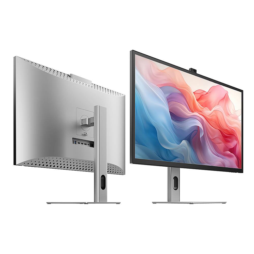 Alt View 13. Alogic - Clarity Max Touch 32" UHD 4K Monitor with USB-C Power Delivery, Webcam, Touch Screen, 4k Monitor, & 65W Power Delivery - Black.