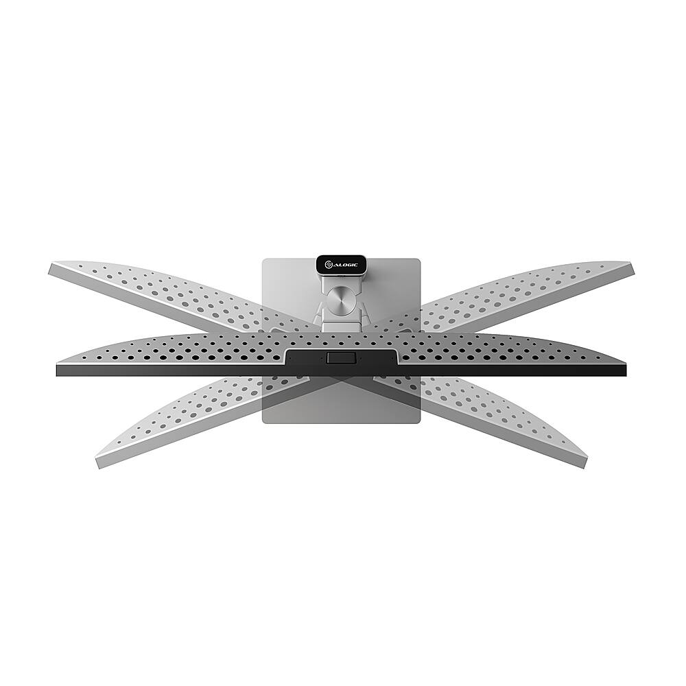 Alt View 18. Alogic - Clarity Max Touch 32" UHD 4K Monitor with USB-C Power Delivery, Webcam, Touch Screen, 4k Monitor, & 65W Power Delivery - Black.