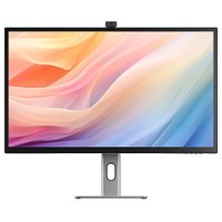 Alogic - Clarity Max Pro 32" 60 Hz UHD 4K Monitor with USB-C,  65W Power Delivery and 8MP Smart Webcam - Silver, Black, Multicolor - Front_Zoom