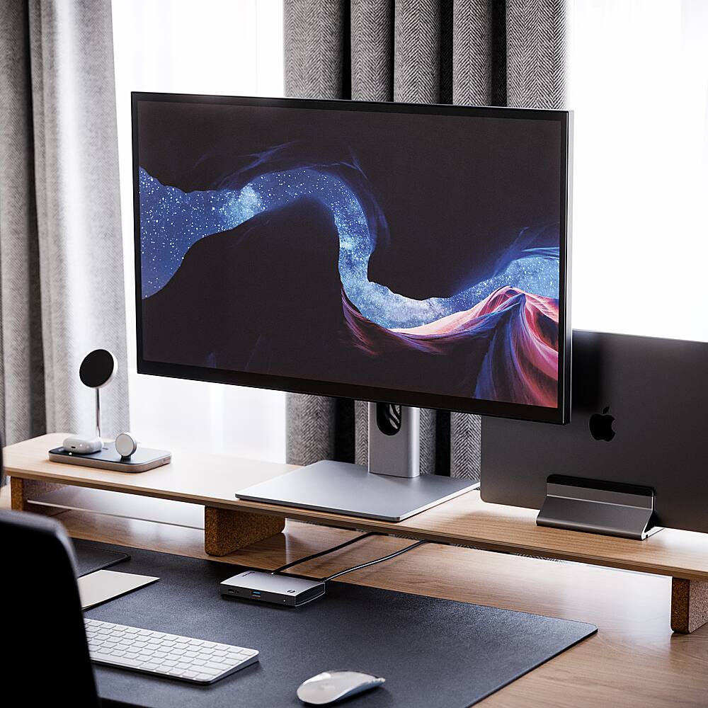 Alt View 16. Alogic - Clarity Max 27" 60 Hz UHD 4K Monitor with 16:9 AR, USB-C and 90W Power Delivery - Black.