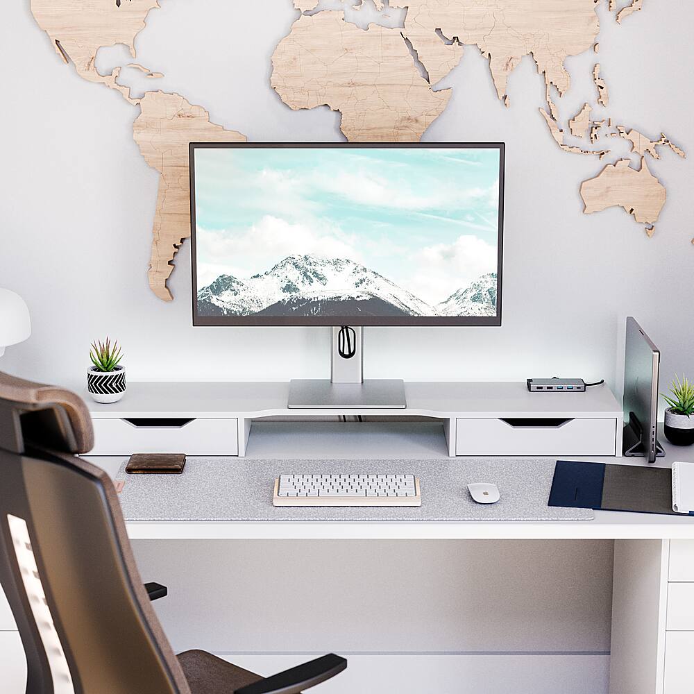 Alt View 17. Alogic - Clarity Max 27" 60 Hz UHD 4K Monitor with 16:9 AR, USB-C and 90W Power Delivery - Black.