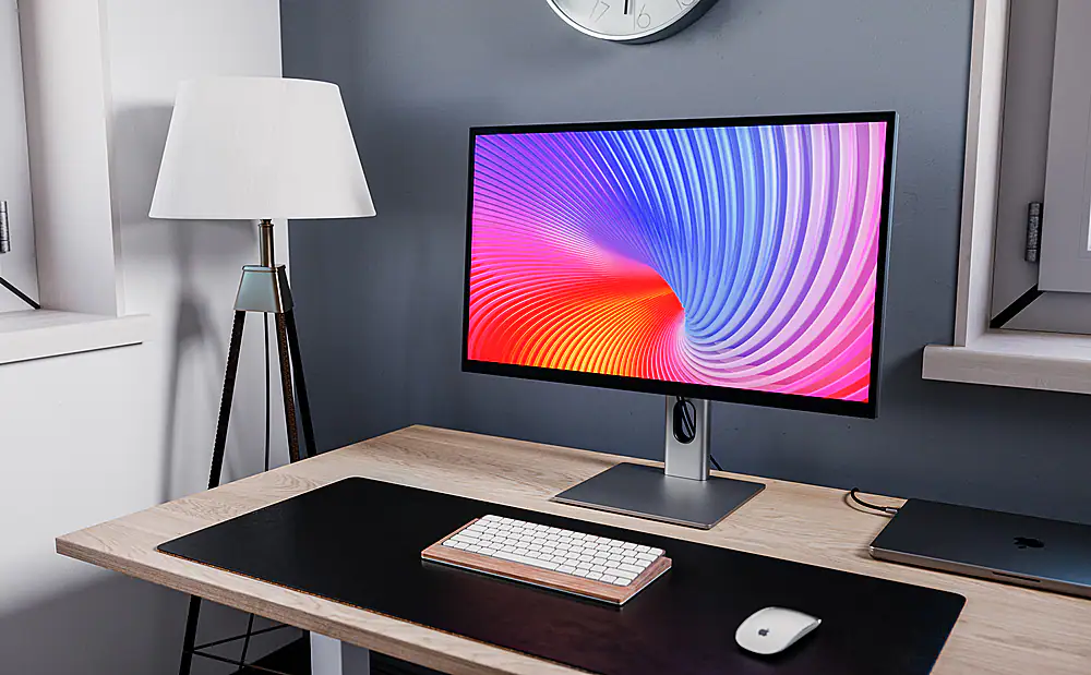 Alt View 19. Alogic - Clarity Max 27" 60 Hz UHD 4K Monitor with 16:9 AR, USB-C and 90W Power Delivery - Black.