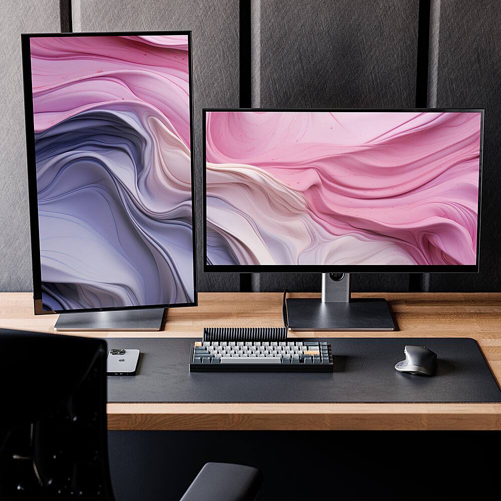 Alt View 22. Alogic - Clarity Max 27" 60 Hz UHD 4K Monitor with 16:9 AR, USB-C and 90W Power Delivery - Black.