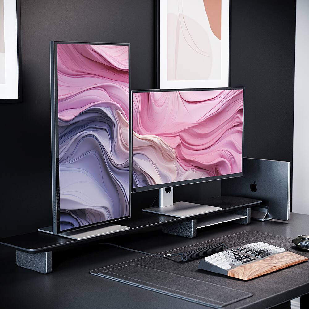 Alt View 23. Alogic - Clarity Max 27" 60 Hz UHD 4K Monitor with 16:9 AR, USB-C and 90W Power Delivery - Black.