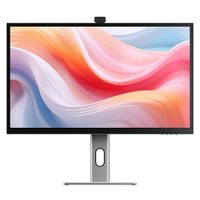 Alogic - Clarity Max Pro 27" 60 Hz UHD 4K Monitor with USB-C,  65W Power Delivery and 8MP Smart Webcam - Black - Front_Zoom
