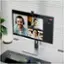 Alt View 13. Alogic - Clarity Max Pro 27" 60 Hz UHD 4K Monitor with USB-C,  65W Power Delivery and 8MP Smart Webcam - Black.