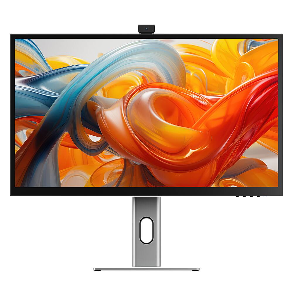 Alt View 1. Alogic - Clarity Max Touch 27" UHD 4K Monitor with USB-C Power Delivery, Webcam, Touch Screen, 4k Monitor, & 65W Power Delivery - Black.