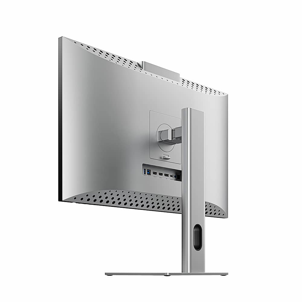 Alt View 13. Alogic - Clarity Max Touch 27" UHD 4K Monitor with USB-C Power Delivery, Webcam, Touch Screen, 4k Monitor, & 65W Power Delivery - Black.