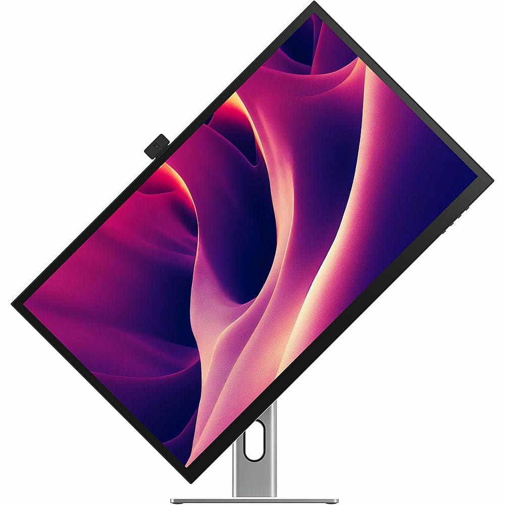 Alt View 16. Alogic - Clarity Max Touch 27" UHD 4K Monitor with USB-C Power Delivery, Webcam, Touch Screen, 4k Monitor, & 65W Power Delivery - Black.