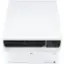 Left. LG - 12,000 BTU High Efficiency Dual Inverter Window Air Conditioner with Wi-Fi and LCD Remote, 115V - White.