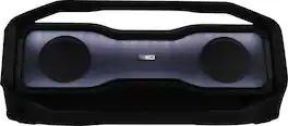 Altec Lansing - Bluetooth RockBox XL 2.0 EverythingProof Party Portable Speaker with Just Ask Voice Assistant and LED Lights - Black