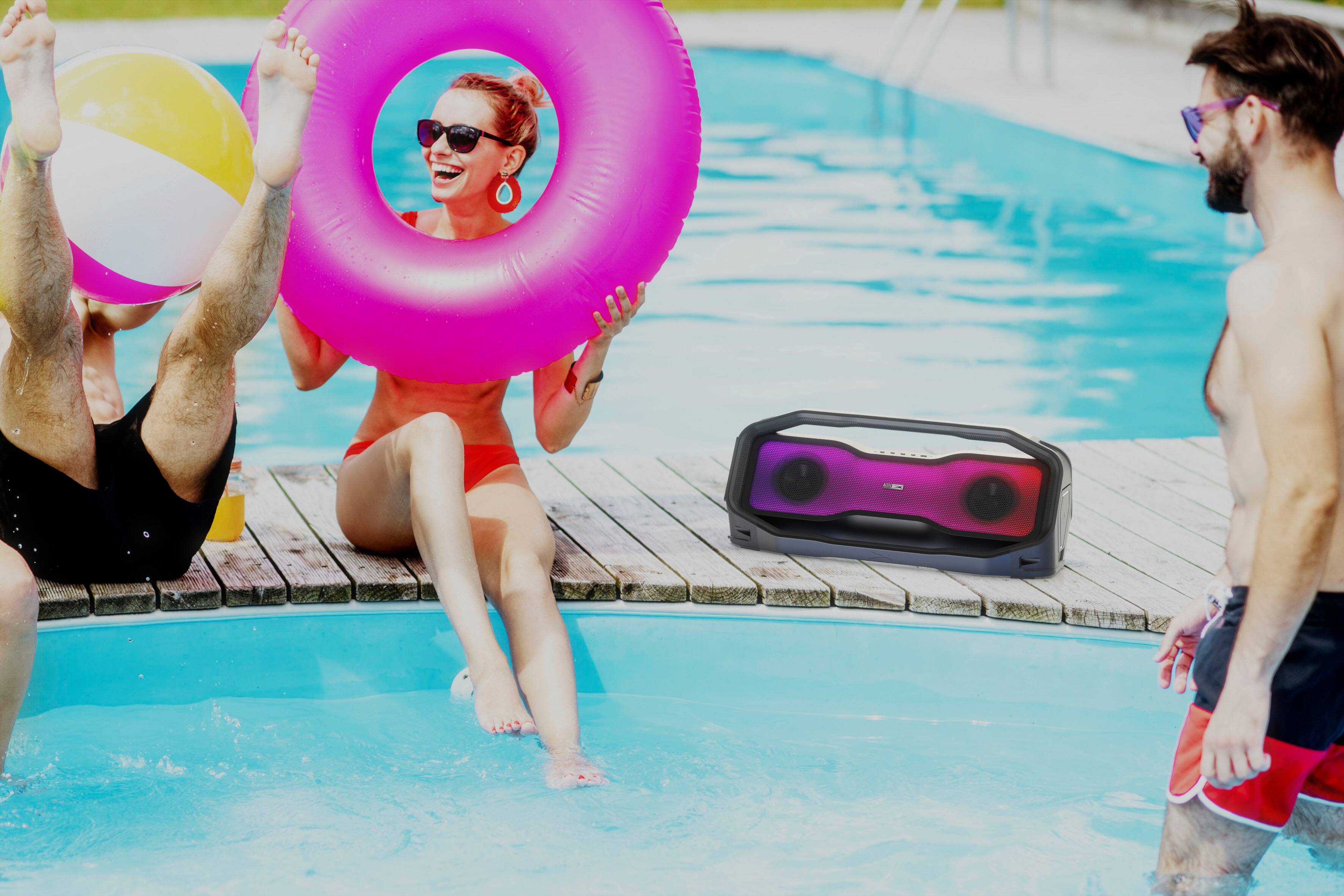 Alt View 13. Altec Lansing - RockBox XL 2.0 EverythingProof Party Portable Speaker - Black.