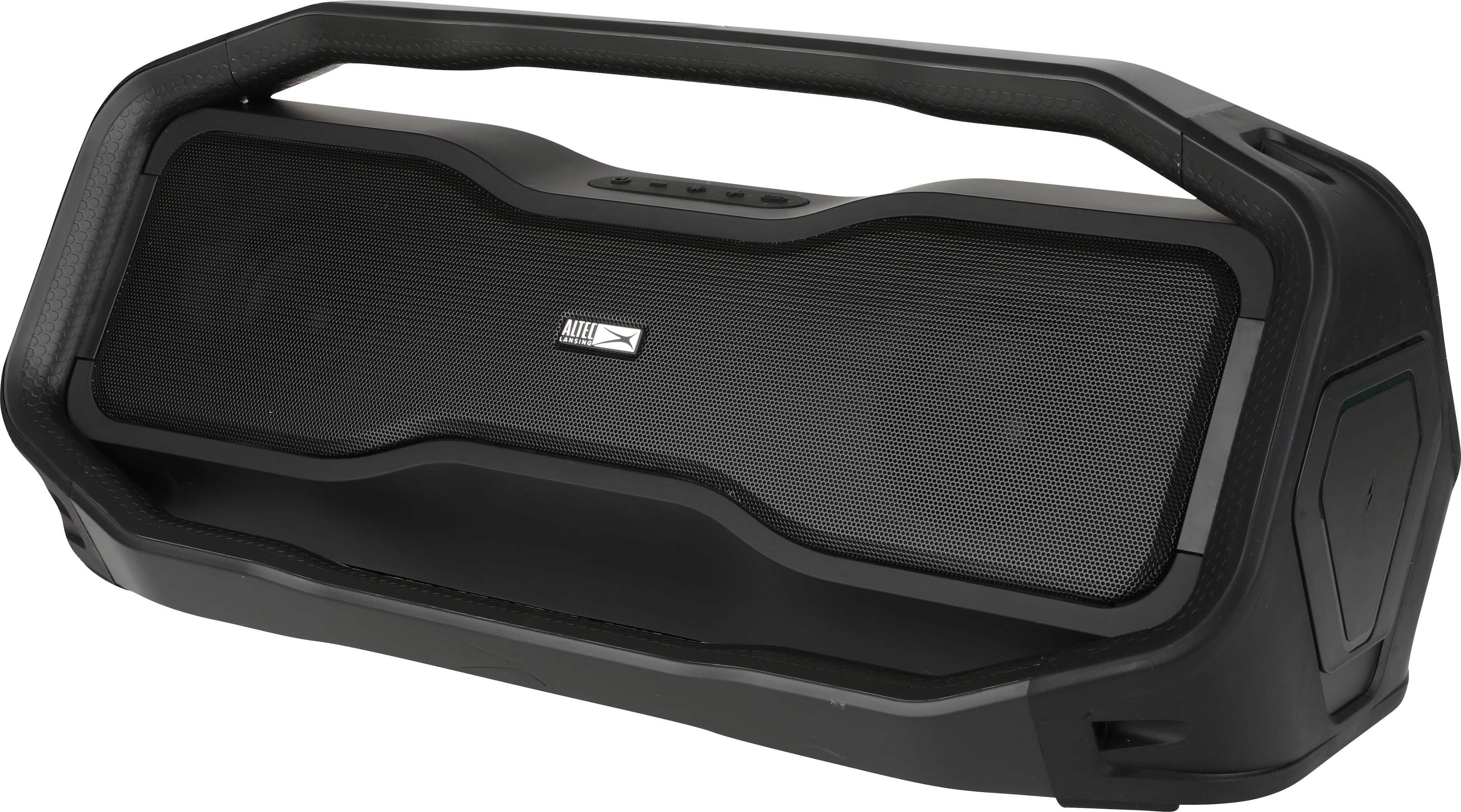 Altec Lansing shops RockBox Bluetooth Boombox Music Sync Lighting Speaker Waterproof