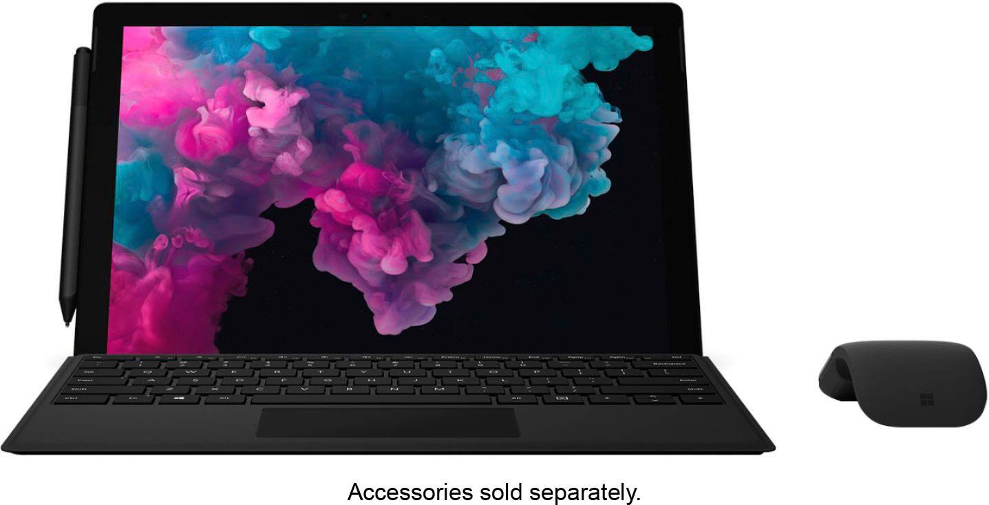 Alt View 11. Microsoft - Refurbished Surface Pro 6 - 12.3" Touch Screen - Intel Core i5 - 8GB Memory - 256GB Solid State Drive - With Keyboard - Black.