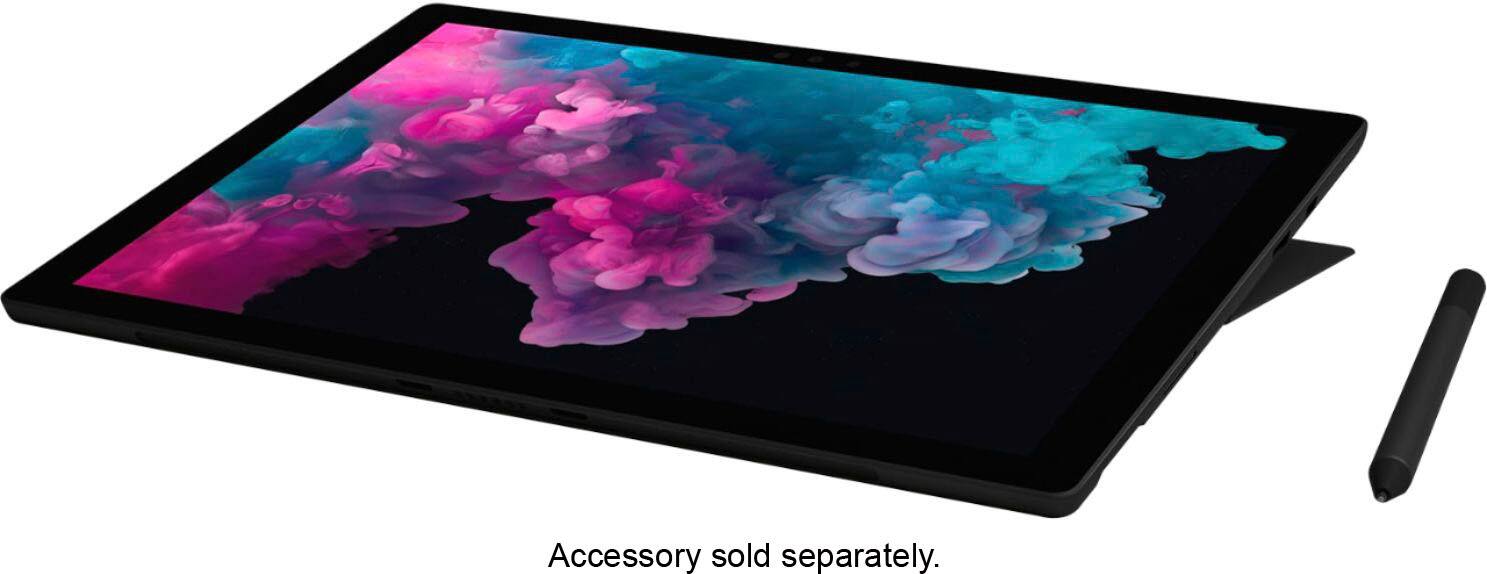 Alt View 16. Microsoft - Refurbished Surface Pro 6 - 12.3" Touch Screen - Intel Core i5 - 8GB Memory - 256GB Solid State Drive - With Keyboard - Black.