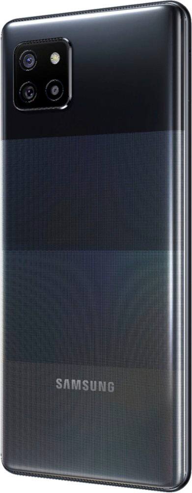 Alt View 1. Samsung - Pre-Owned Samsung Galaxy A42 5G 128GB (Unlocked) - Prism Dot Black.