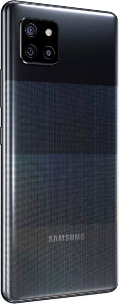 Alt View 2. Samsung - Pre-Owned Samsung Galaxy A42 5G 128GB (Unlocked) - Prism Dot Black.