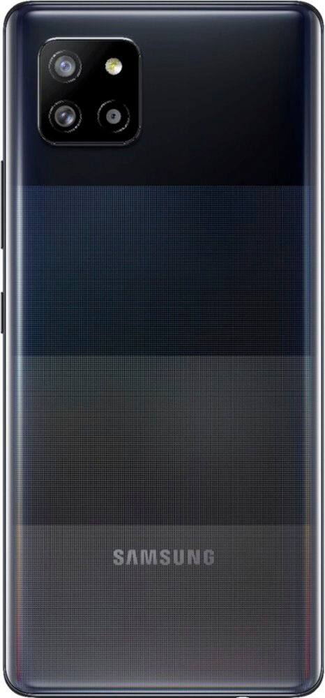 Left. Samsung - Pre-Owned Samsung Galaxy A42 5G 128GB (Unlocked) - Prism Dot Black.