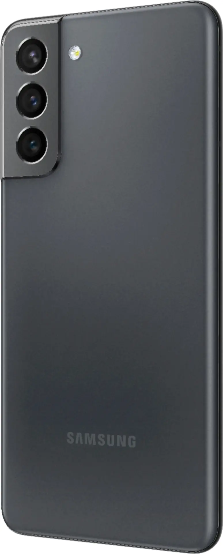 Alt View 12. Samsung - Pre-Owned Galaxy S21 5G 128GB (Unlocked) - Phantom Gray.