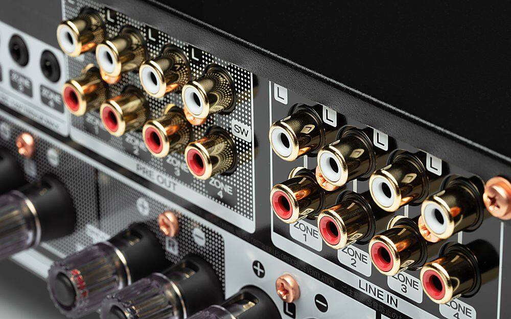 Alt View 12. Marantz - MODEL M4 100W 8.0-Ch. Four Zone Distribution Amplifier with HEOS - Black.