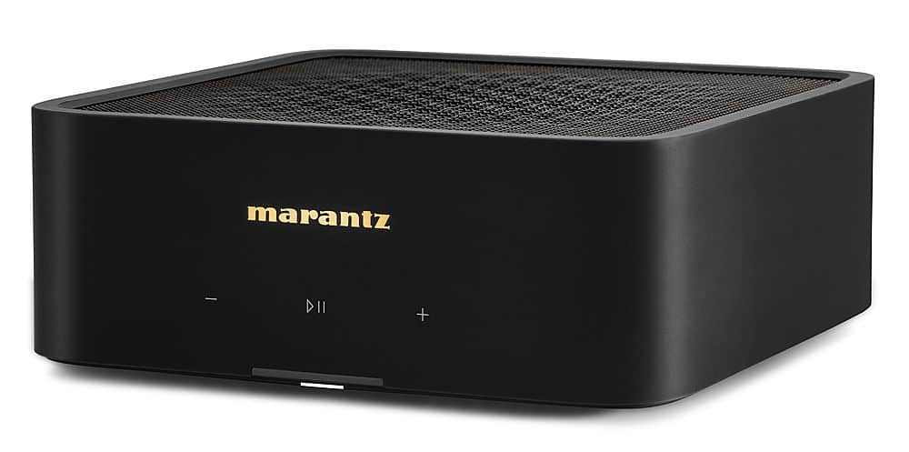 Left. Marantz - MODEL M1 100W 2.1 Ch. Wireless Streaming Amplifier - Black.