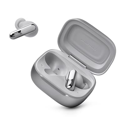 JBL Live Beam 3 True Wireless Noise Cancelling Earbuds 2024 Silver JBL Live Beam 3 True Wireless Noise Cancelling Earbuds 2024 Silver
