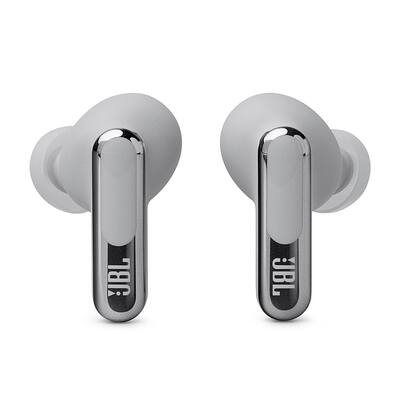 JBL Live Beam 3 True Wireless Noise Cancelling Earbuds 2024 Silver JBL Live Beam 3 True Wireless Noise Cancelling Earbuds 2024 Silver