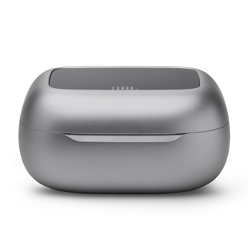 Alt View 17. JBL - Live Beam 3 True Wireless Noise Cancelling Earbuds - Silver.