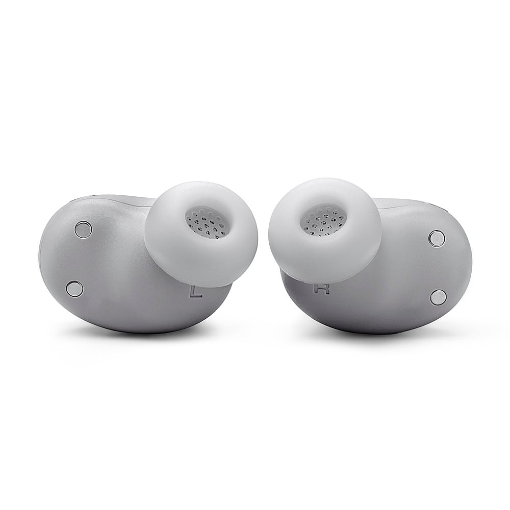 Alt View 15. JBL - Live Buds 3 True Wireless Noise Cancelling Earbuds - Silver.