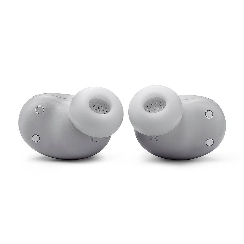 Alt View 15. JBL - Live Buds 3 True Wireless Noise Cancelling Earbuds - Silver.