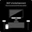 "360 of entertainment: Feel surround sound like never before."
