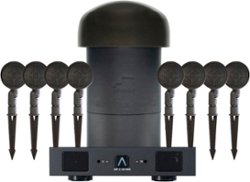 Sonance - SGS 8.1 SYSTEM W/ DSP 2-150 MKIII AMP - Garden Series 8.1-Ch. Outdoor Speaker System with 2-Ch. Amplifier (Each) - Dark Brown/Black - Front_Zoom