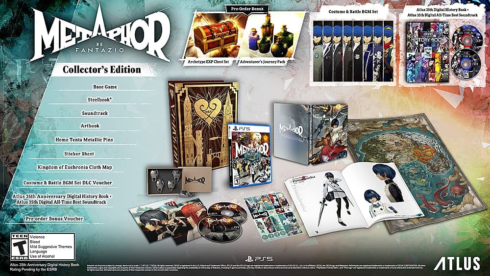 Metaphor: ReFantazio Collector's Edition - PlayStation 5 - Front_Zoom