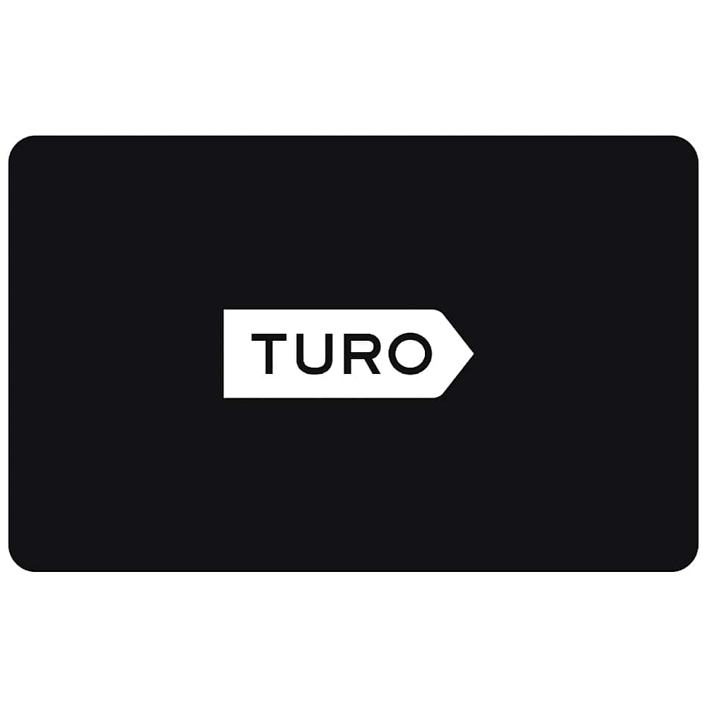 Front. TURO - $150 Gift Card.