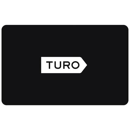 Front. TURO - $150 Gift Card.