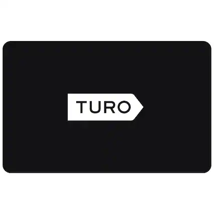 Front. TURO - $250 Gift Card.