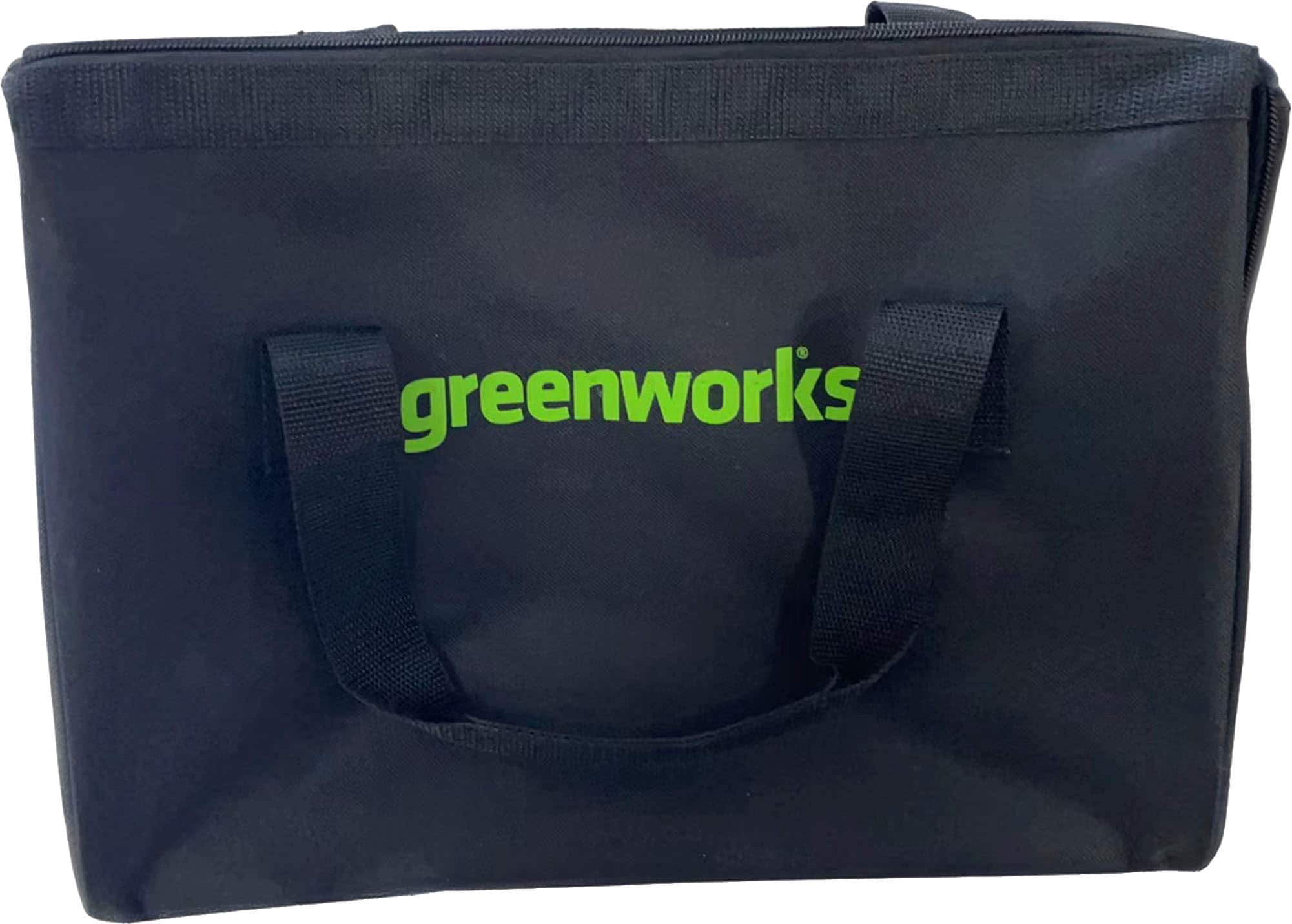 Alt View 13. Greenworks - 24V 5 Tool Combo Kit - Drill, Impact Driver, Recip Saw, Light, Bluetooth Speaker, 2Ah + 4Ah Batteries, & Charger - Green.