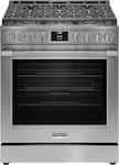 Frigidaire - Professional 6.0 Cu. Ft. Slide-In Total Convection Range with Air Fry - Stainless Steel
