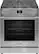 Front. Frigidaire - Professional 6.0 Cu. Ft. Freestanding Total Convection Range with Air Fry - Stainless Steel.