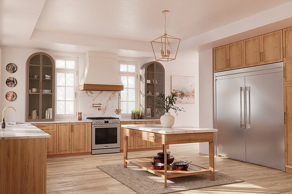 Alt View 17. Frigidaire - Professional 6.0 Cu. Ft. Freestanding Total Convection Range with Air Fry - Stainless Steel.