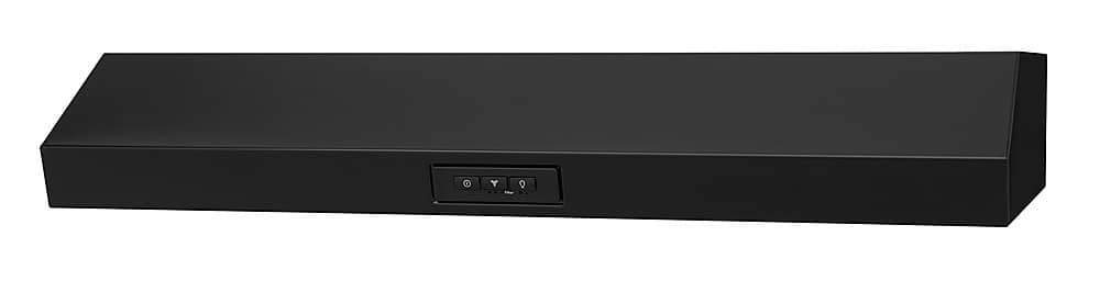 Angle. Frigidaire - Frigidaire 30" Convertible Range Hood - Black.