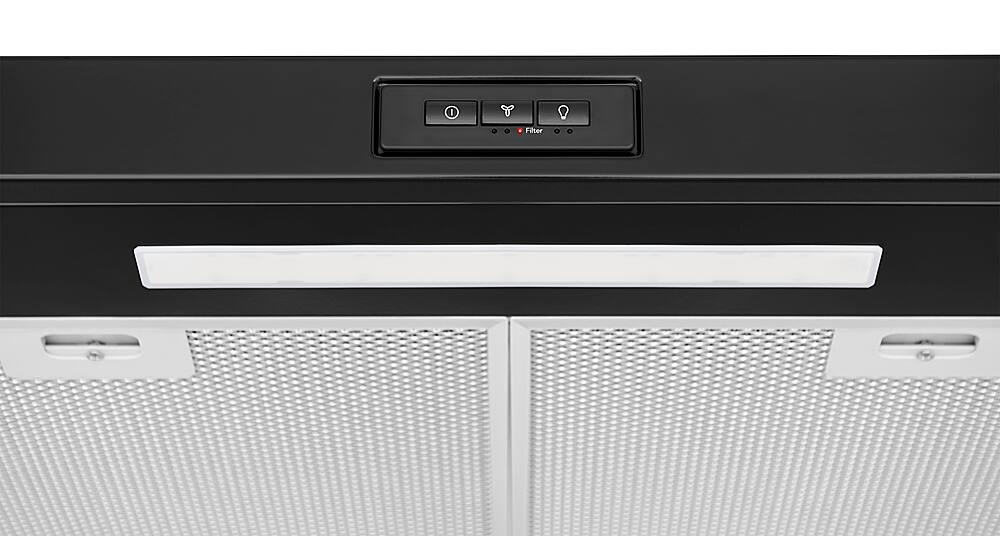 Alt View 11. Frigidaire - Frigidaire 30" Convertible Range Hood - Black.