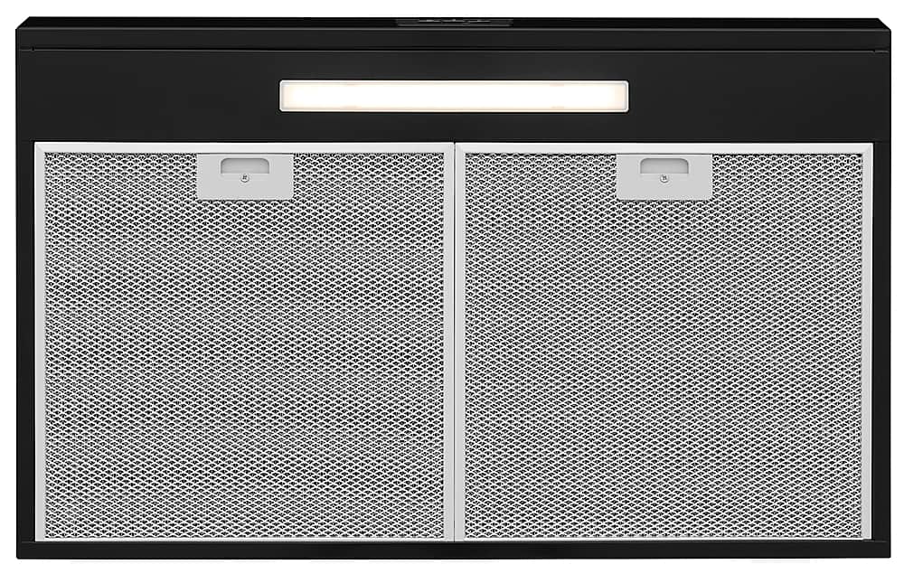 Alt View 12. Frigidaire - Frigidaire 30" Convertible Range Hood - Black.
