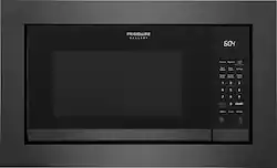 Frigidaire - Gallery 2.2 Cu. Ft. Built-In Microwave with Sensor Cooking - Black Stainless Steel - Front_Zoom