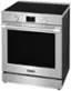 Angle. Frigidaire - Professional 6.2 Cu. Ft Freestanding Induction Range with Total Convection - Stainless Steel.